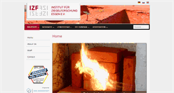Desktop Screenshot of izf.de